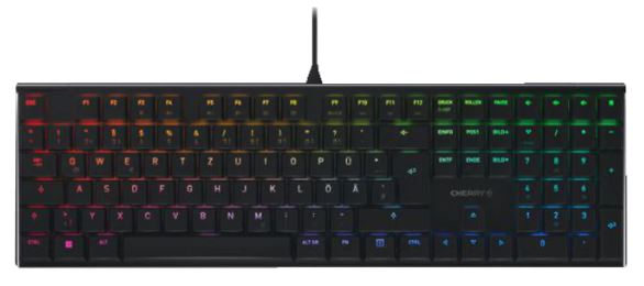CHERRY MX 10.0N RGB Gamingtastatur für nur 49€