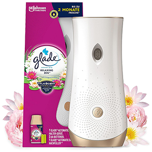 Glade (Brise) Automatic Raumduft Spray Relaxing Zen (Halter inkl. 1 Nachfüller) ab nur 4,04€ (statt 5,25€) – Prime Spar-Abo