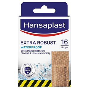 Hansaplast Extra Robust Waterproof Textil-Pflaster (16 Strips) für nur 2,39€ (statt 3,45€) – Prime Spar-Abo