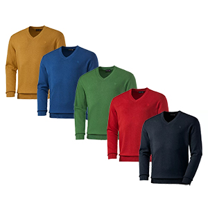 2x Otto Kern Herren Pullover (V-Ausschnitt, 5 Farben) für nur 35,99€ (statt 50€)