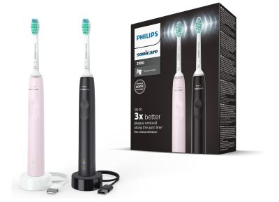 Philips Sonicare 3100 – 2x elektrische Schallzahnbürsten für 53,99€