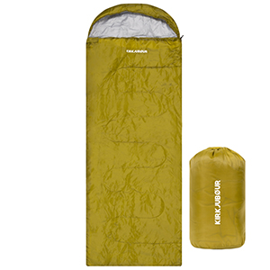 KIRKJUBØUR “Søvn” Outdoor Sommer-Schlafsack (220 x 75 cm, 15 °C) für nur 12,41€ (statt 20€)