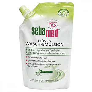 Sebamed Flüssig Wasch-Emulsion Olive (400 ml Nachfüllbeutel) für nur 2,95€ (statt 4,45€)