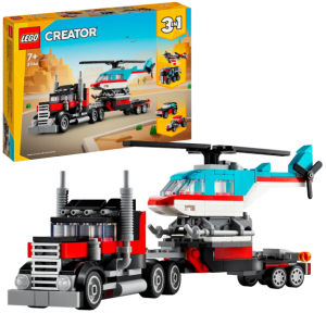 LEGO 31146 Creator 3-in-1 Tieflader mit Hubschrauber für  13,99€ (statt 16,49€)