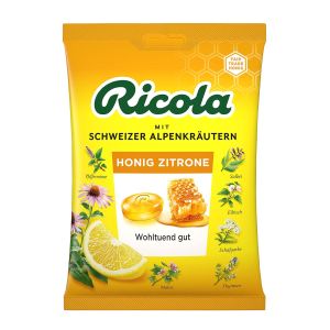 Ricola Honig Zitrone Bonbons 18 x 75g für 25,19€ (statt 31,50€)