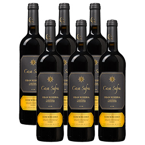 6 Flaschen Casa Safra Gran Reserva Cariñena Edición Oro für 31,14€