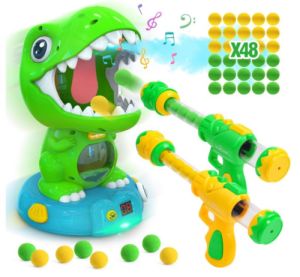 Dinosaurier-Schießspielzeug mit Sprühfunktion für nur 21,99€ inkl. Versand.