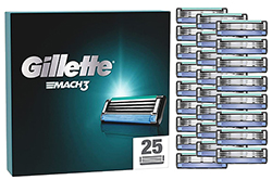 25er Pack Gillette Mach3 Rasierklingen für nur 33,99€ (statt 46,52€) – Prime Deal