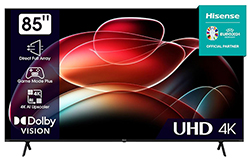 Hisense 85E6KT 4K UHD Smart TV (85 Zoll, HDR, Dolby Vision, Alexa Built-In, DTS Virtual X) für nur 969€ (statt 1.149€)