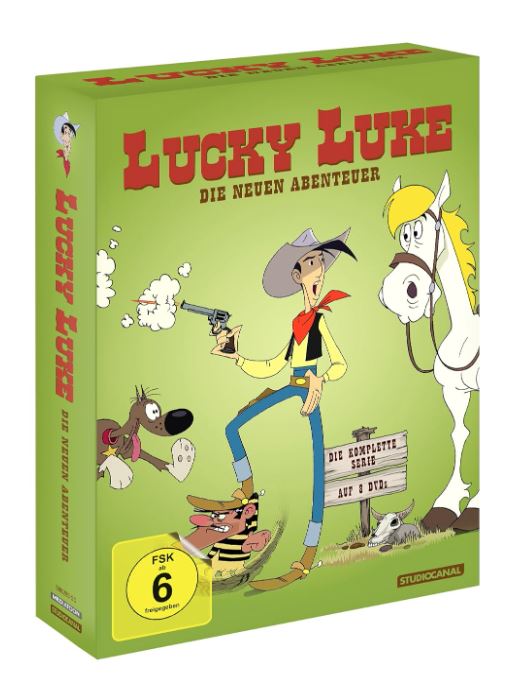 Lucky Luke – Die neuen Abenteuer – Die komplette Serie (8 DVDs) für nur 25,87€ (statt 42€)