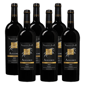 6 Flaschen Massimo Firelli Aglianico Prestige für 35,94€ inkl. Lieferung