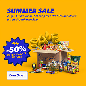 Summer Sale bei Motatos mit 50% Rabatt auf ausgewählte Lebensmittel
