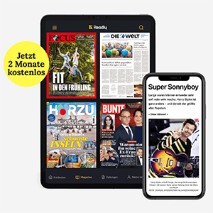 Top! 2 Monate Readly Magazin-Flatrate mit über 7.000 Zeitschriften kostenlos testen (statt 29,98€)
