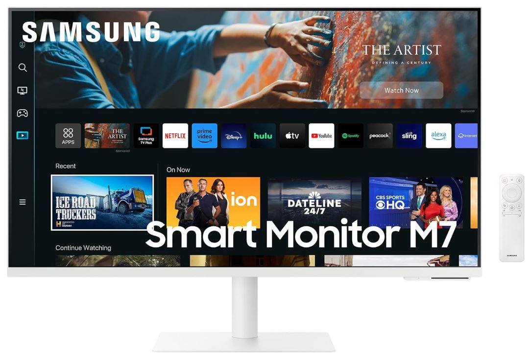 Samsung M70C Smart Monitor mit Lautsprechern (32 Zoll, VA-Panel, 60 Hz, 4 ms) für nur 317,31€
