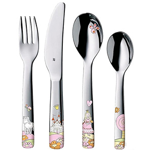 4-teiliges WMF Prinzessin Anneli Kinderbesteck-Set für nur 24,99€ (statt 30€)