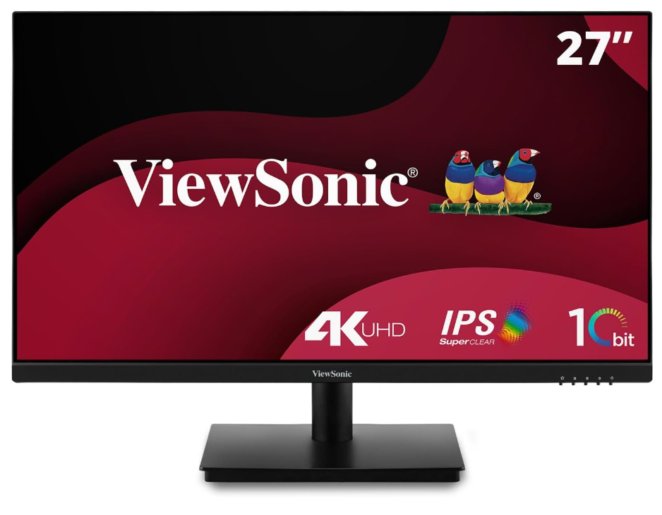 ViewSonic VA2762-4K 27″ 4K IPS-Monitor, HDMI x2, DisplayPort für nur 199€ inkl. Versand
