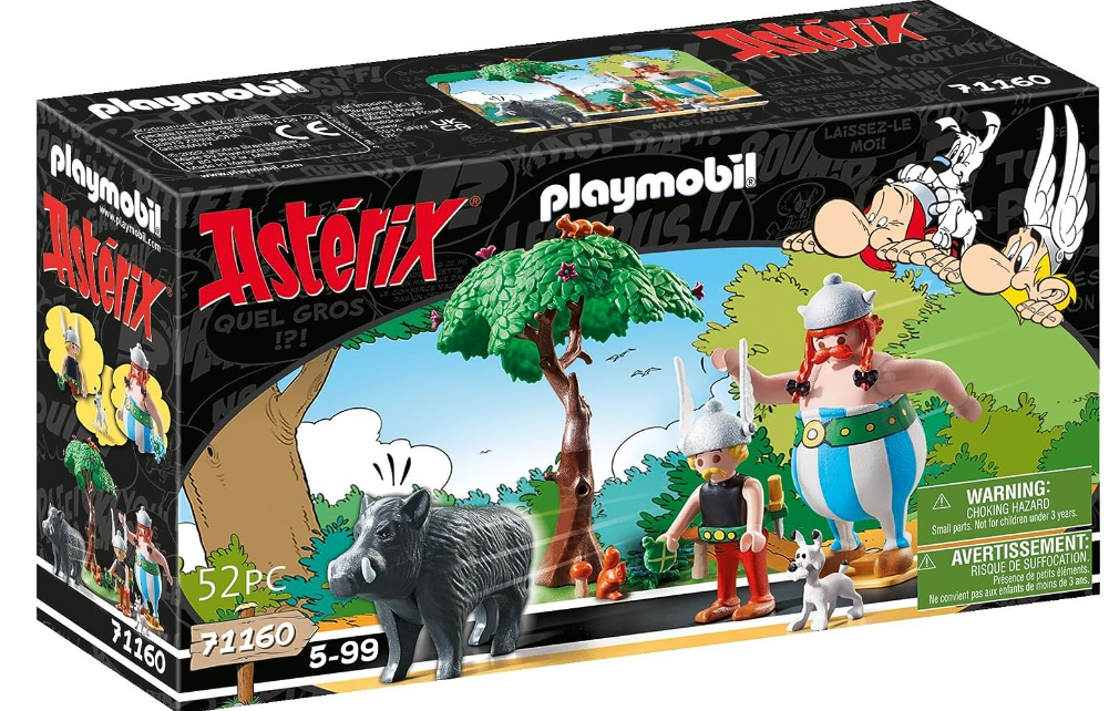 PLAYMOBIL Asterix 71160 Wildschweinjagd, Mit kippbarem Baum für nur 10€ bei Prime inkl. Versand