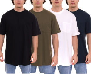 6er Pack Dickies Basic Herren Arbeits-T-Shirts für nur 33,33€