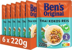 Ben’s Original Kokos Express-Reis 6x 220g für 5,37€ (statt 13,74€) im Spar-Abo