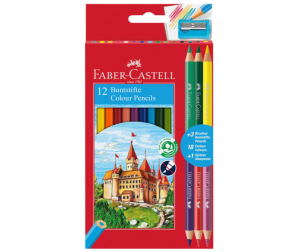 Faber-Castell 110312 15-teiliges Buntstifte Set für 2,69€ (statt 3,60€)
