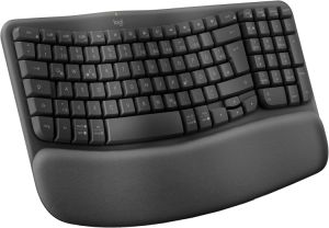 Logitech Wave Keys kabellose ergonomische Tastatur für 52,99€