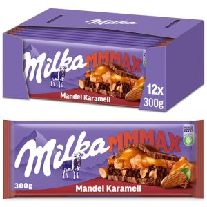 Prime Spar-Abo Deal: Milka Mandel Karamell 12 x 300g Großtafel für nur 21,87€