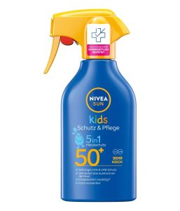 Nivea Sun Kids Schutz & Pflege 5in1 Hautschutz LSF 50+ Sonnenspray 250ml für nur 9,31€ im Spar-Abo