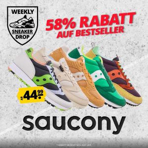 SportSpar: Saucony Weekly Sneaker Drop – Sneaker schon ab 44,99€