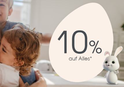 10% Rabatt auf (fast) das gesamte Sortiment im Babymarkt Online-Shop