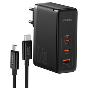 Baseus USB C PD3.1 Schnellladegerät mit 3 Ports (140 W) für nur 69,99€