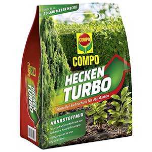 4 kg COMPO Heckenturbo Hecken Spezial-Dünger für 16,99€ (statt 21€) – Prime