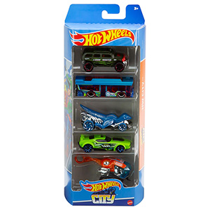 5er-Pack Hot Wheels Autos (Maßstab 1:64) für 6,49€ inkl. Prime-Versand