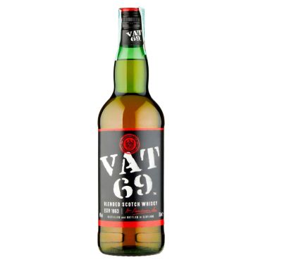 VAT 69 Blended Scotch Whisky (1 x 0.7 l) für nur 11,99€