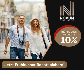 Novum Hospitality – 10% Rabatt beim Hot Deal auf Hotelbuchungen