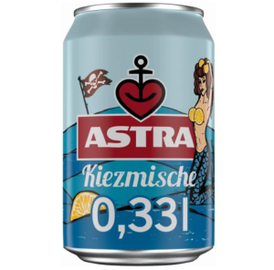 Astra Kiezmische fruchtig trübes Alster Radler 24 x 0,33L für 11,88€ (statt  23,76€) zzgl. Pfand im Spar-Abo