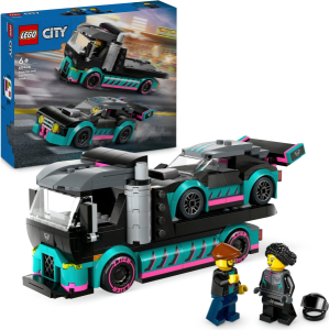 Lego City 60406 Autotransporter mit Rennwagen für 17,52€ (statt 22,37€)