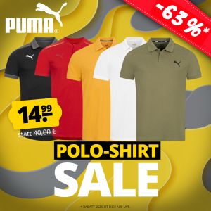 Puma Essential Pique Polo-Shirts für 18,94€ (statt 23,96€)
