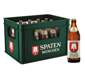 SPATEN Münchner Hell 20 x 0,5L Kasten für 12,39€ (statt 17,99€) zzgl. Pfand im Spar-Abo