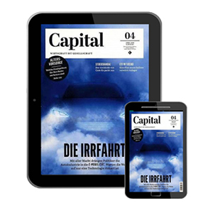 Top! Halbjahres-Abo (6 Ausgaben) Capital Digital E-Paper für 40,02€ – als Prämie Gutscheine bis zu 40€