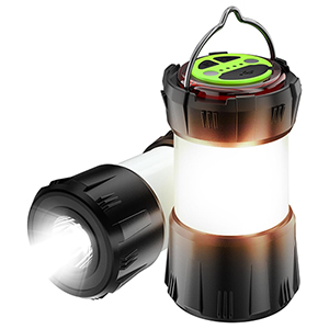 ErayLife 2in1 LED Camping Lanterne/Taschenlampe für 13,59€ – Prime