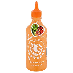 Flying Goose Sriracha Mayoo Sauce (würzig scharf, orange Kappe) für nur 5,05€