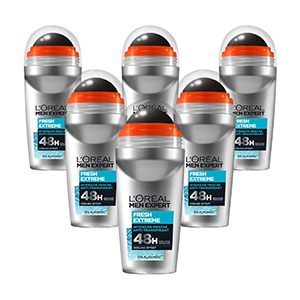 6 x 50 ml L’Oréal Men Expert 48h Deoroller mit Cooling-Effekt für nur 9,18€ (statt 13,74€) – Prime