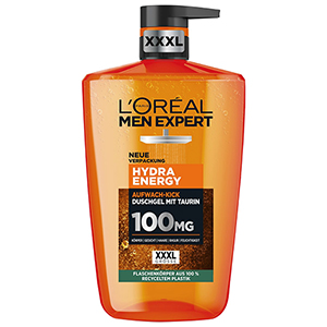 L’Oréal Men Expert XXXL Duschgel Hydra Energy (1000 ml) für 5,28€ (statt 6,95€)