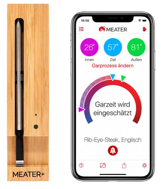 Meater Plus – Smartes Fleischthermometer für nur 69€ inkl. Versand