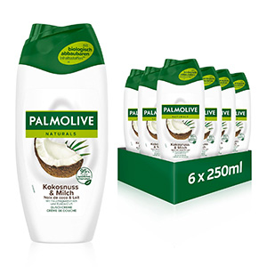 6x 250 ml Palmolive Naturals Kokosnuss & Milch Duschgel für 5,34€
