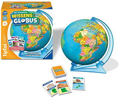 Ravensburger tiptoi Spiel 00107 – Der interaktive Wissens-Globus für nur 35,75€ (statt 41€)