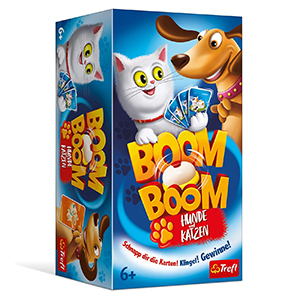 Trefl Boom Boom Hunde und Katzen Kartenspiel für 9,99€ (statt 16€) – Prime
