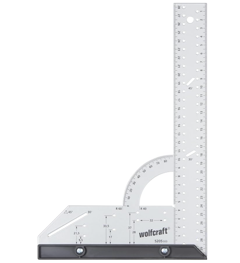 wolfcraft Universalwinkel mit 300 mm Schenkellänge für nur 9,89€ bei Prime-Versand