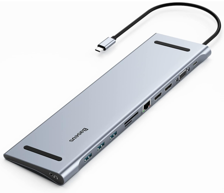 Baseus USB C Hub, 11-in-1, Dockingstation USB C Adapter für nur 69,99€ inkl. Versand