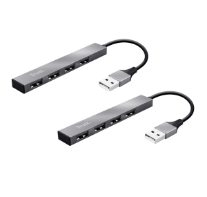 2er Pack Trust Halyx Mini 4-Port USB2.0 Hubs für 9,99€ (statt 17,98€)